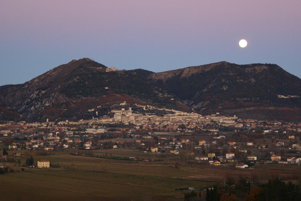 Fonte Chiara Villa Gubbio Bagian luar foto